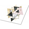 Samolepiace PVC dlaždice obklady Samolepiace PVC dlaždice obklady Geometrické trojuholníky mwsk-z1-297184659