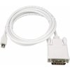 Video kábel PremiumCord Mini DisplayPort - DVI kábel M/M (KPORTADMK02-02)