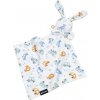 T-Tomi Bio Muslin Cuddle Cloth uspávačik Traffic 1 ks