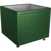 Kvetináč SILAOS® ,v x š x h 800 x 1000 x 1000 mm, oceľ PROCITY