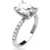 iZlato Forever Diamantová obruč z bieleho zlata pre 2ct diamant Doria, 14K CSTM5PW-200