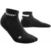 CEP The Run Socks 4.0 Low Cut kotníkové ponožky pánské Barva: Černá, Velikost: V