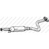 Stredný tlmič výfuku Bosal Deutschland GmbH 284-585
