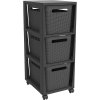 Rotho Brisen 3 x 16L - antracit