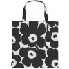 Marimekko Taška Pieni Unikko 44x43, čierno-biela