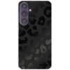 Picasee silikónový prehľadný obal pre Samsung Galaxy S24+ S926B 5G - Midnight Leopard