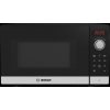 Bosch Séria 2 FFL023MS2 microwave Countertop Solo microwave 20 L 800 W Black Stainless steel