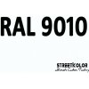 RAL 9010 uretánová auto farba lesklá alebo matná 1 liter + tužidlo + riedidlo (RAL9010 PURE WHITE originálny odtieň uretánovej farby s lakom ( ČSN1004 ))