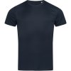 Stedman Tričko Sports-T Men Interlock, sportovní, krátký rukáv, pánské COT05800005801-blue midnig S Modrá Midnight