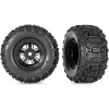 Traxxas koleso, disk Funco Replica čierny, pneu Sledgehammer (2) (Belted)