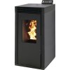 Peletové kachle Interstoves Marina 8 čierne 7,4 kW