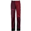 Ortovox 3L ORTLER PANTS W dark wine L; Červená kalhoty