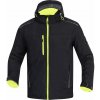 H9198/M Ardon Pánská softshellová bunda VISION - Čierna / žltá | M