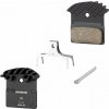 SHIMANO destičky brzd SH J05A polymer,s pružinou+chladič