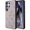 Guess PU 4G Metal Logo kryt pre Samsung Galaxy S25 Ultra, ružový 57983124088