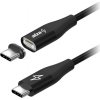 AlzaPower MagCore USB-C to USB-C 100W 1.5m čierny APW-CBTCMG115B