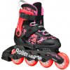 Detské kolieskové korčule Rollerblade Microblade SL Black/Coral EUR 36,5-40,5