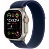 Apple Watch Ultra 2 49mm Natural Titanium Case with Blue Trail Loop - S/M MX4J3CM/A (MX4J3CM/A)