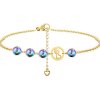 Swarovski E. Retiazka na nohu design love SEL100