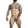 Mob dngeon jockstrap golden cock ring