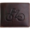 Pánska kožená peňaženka Lagen 66-3701 /M bicikel