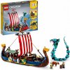 Lego Creator 31132 Vikingská loď a mořský had