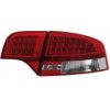 LED zadné svetlá Audi A4 B7 sedan 04-08 červené/crystal