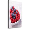 Vertikálny foto obraz na plátne Malina a jahody 50x100 cm