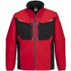 PORTWEST Bunda WX3 T750, softshellová POR-T750DRRXXXL 3XL Červená sytě