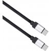 Solight magnetický USB-C 3.1 kabel, USB-C konektor - USB-C konektor, 1m SSC2101