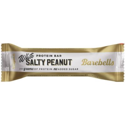Barebells Protein Bar biela čokoláda/slané arašidy 55 g