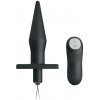 BILE - BUTT PLUG, 20 vibračných funkcií Bezdrôtové diaľkové ovládanie