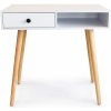 ModernHome Písací stôl, kozmetický stolík, konzola, stolík do obývačky so zásuvkou