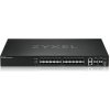 Zyxel XGS2220-30F, L3 Access Switch, 24x1G SFP, 2x10mG RJ45, 4x10G SFP+ Uplink, incl. 1 yr NebulaFlex Pro XGS2220-30F-EU0101F
