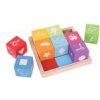 Bigjigs Baby Drevené kocky s obrázkami