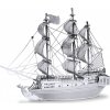 Metal Earth 3D Puzzle Black Pearl 50 ks