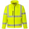 PORTWEST Bunda S424 Hi-Vis Classic, zateplená, softshellová, reflexní POR-S424YERL L Žlutá