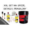 XXL SET 22kg - Tekutá guma ALFEMA HB500 čierna 20 kg, 2xPenetrácia ALF PR40 1kg, 2x štetec, geotextília malá 100mmx25m