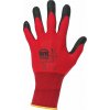 WK DESIGNED TO WORK WKP 701 / Unisex pracovné rukavice - červená