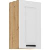 Tempo Kondela Horná skrinka, biela/dub artisan, LULA 40 G-72 1F