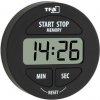 minutka digitální se stopkami pr.5,5cm ČER