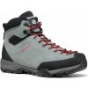 Dámske turistické topánky Scarpa Mojito Hike Gtx Wmn Veľkosť topánok (EU): 38 / Farba: sivá/červená