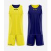 KIT REVERSE basketbalový set žltá-modrá XL