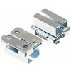 Optional adapter for channel-rail ceiling grid profile