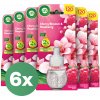 Air Wick Náplň do elektrického osviežovača vzduchu Cherry Blossom a Raspberry 6 x 19 ml