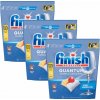 Finish Quantum Všetko v 1 Kapsule do umývačky riadu s citrónom 3x120ks Finish