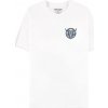 Cyberpunk 2077 - The Devil's Ending Men's Short Sleeved T-shirt Velikost: XL, Barva: White