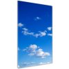 Vertikálny foto obraz sklenený Mraky na nebi 50x100 cm