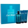 Davidoff Cool Water EDT 125 ml + balzam po holenie 75 ml + sprchový gél 75 ml pre mužov darčeková sada