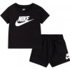 Nike club tee & short set 86L596-023 čierna